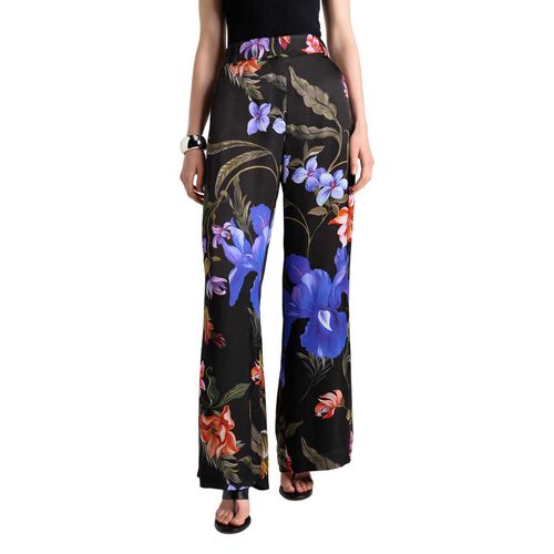 Cue Midnight Tropical Piped Wide Leg Pant